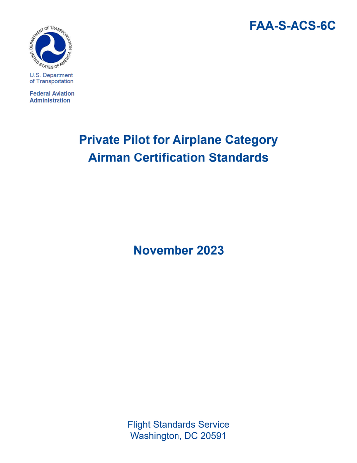 Private Pilot Airman Certification Standards